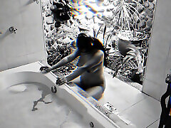 Pissing in mouth and fucking my pregnant slave in vintage mode
