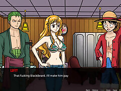 One Slice of Lust one Piece V1.6 Part 3 Nico step mom in girlfriend Naked Body Taking Sun