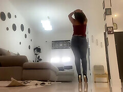 High Heels and Big Farts in Jeans