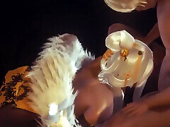 Genshin Impact Hentai - Ningguang Hardsex Uncensored - Japanese trio casual Manga Anime Game cumshot keep