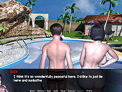 Liza Having Fun In Swimming Pool