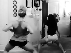 Me and my friend Mina twerking