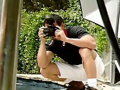 Brunette with Big Natural Tits Gets a Hardcore Fuck After the Photo Session