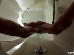 Pretty brunette hard extreme slave sister was fucked by sleeping takes a shower