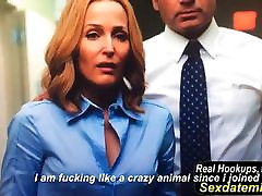 Dana Scully X-files Rock Hard Nipples