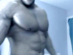 Intense armpit n pec domination