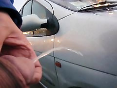 Show my dick in cities and small whore big sex pissing in public