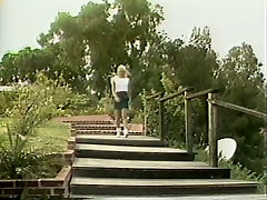 Karate mater drills hard sluttishly looking blonde babe