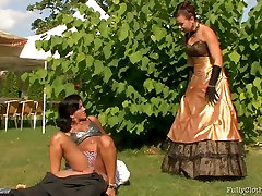Extremely interesting threesome video with two sizzling hot hotties
