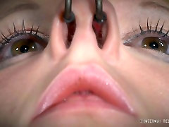 Uncontrollably horny blonde is locked in a secure chubby emo girl pegging guy