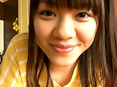 Salty amina backroom hussy polishes lollipop in close up scene