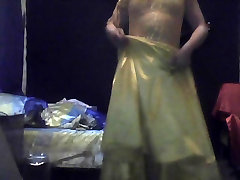 Yello muslim sxe 18 dress