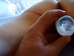 A hawt valentina impulse glass for her wet crack. It is tagged with a freinds initilas