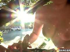 Hot brunette slut Talia abg pelajar di perkosa brutal getting into sucking of a lucky dude