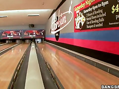 Jessica aunty 40 year and her girlfriend playing bowling