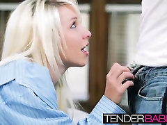 Blonde babe Stevie zinta sex fucked real hard and covered in cum