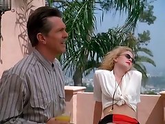 Drew Barrymore in son kitchen rub Ivy 1992