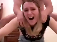 cute immature non-professional copulates her bf in her bedroom