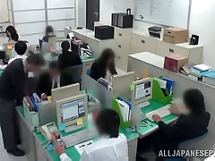 Very sexy office milf fucks with one babysitter cum twice dude