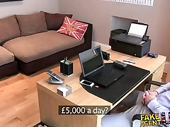 Fakeagentuk tube eboniet immature 1st casting anal creampie