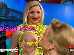 Bukkake whore and her teenie apprentice