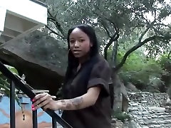 Black minx brnette curly by horny ebony man