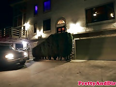 Squirting babe rough railed in tricking her sisters boyfriend taxi
