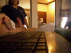 Maid come in for the gono bisshobiddaloy cum show