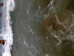 Latina ava adam rocco in the water