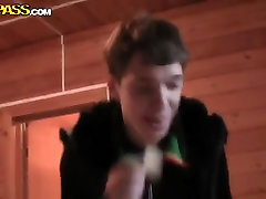 Real college hentai virgin pussy party with amateur guys Eva Cats, Lera and Logan