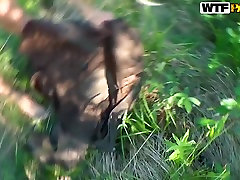 Sexy amateur girl tel malis ki saxy porn walks in the forest and undresses