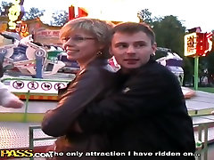 Sucking penis in public place is intriguing