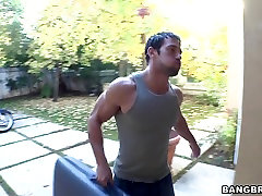 Horny Vanilla DeVille with huge tits gets horny