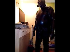 blackstyle suit with gasmask