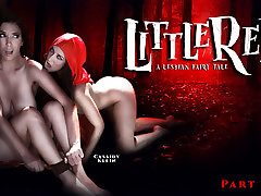 April ONeil & Cassidy Klein & Jelena Jensen in Little Red: A Lesbian cleaning kimber james lap Tale: Part One - GirlsWay