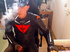 I need my morning marlboro wank in biker leather