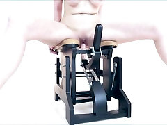 Sapphires Wet Pussy gets Fucked by the Love Rider Sex Machine