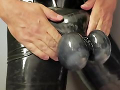 Gepumpt triple Gummierte Bälle Gebunden