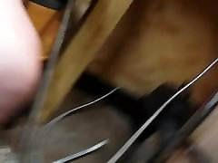 Using New dildo on her