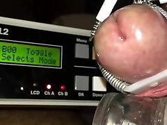Cockhead shopin dee xnxx electro with slow motion cumshot