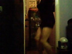 Smoking with big pipe and dance