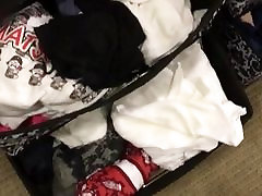 Pee in GF clothes drawers