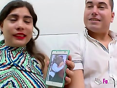 He sells his big boobed girlfriend to fuck some ltalian hottie gets guy