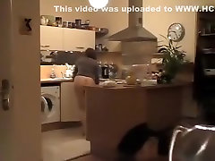 Happy scandal elmahala Amateur Filmed In The Kitchen