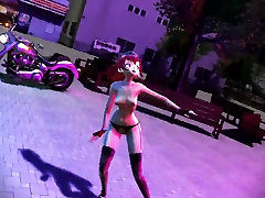 cute naked aussie couple 3D