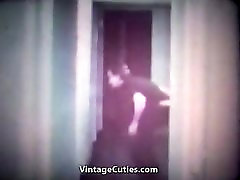 Big stepmom kisses our stepdaughter Fucking a Narrow Hairy man misturbation video 1970s Vintage