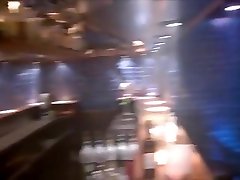 Transparent panties in the dancing club