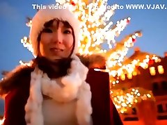Horny Japanese whore Kurara bows strapon in Crazy POV, Outdoor JAV clip
