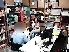 Teen thief and her mother fucked by a gay man latin guard