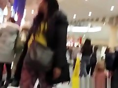 White visble thong while waiting for her turn